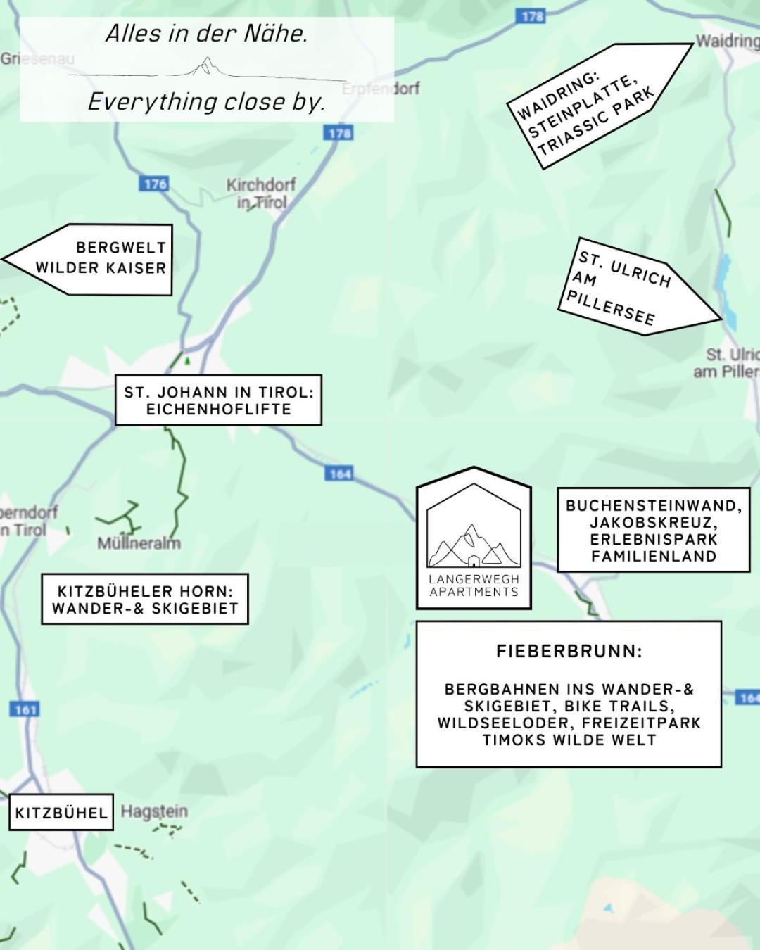 Langerwegh Apartments Ap2 Fieberbrunn Kültér fotó